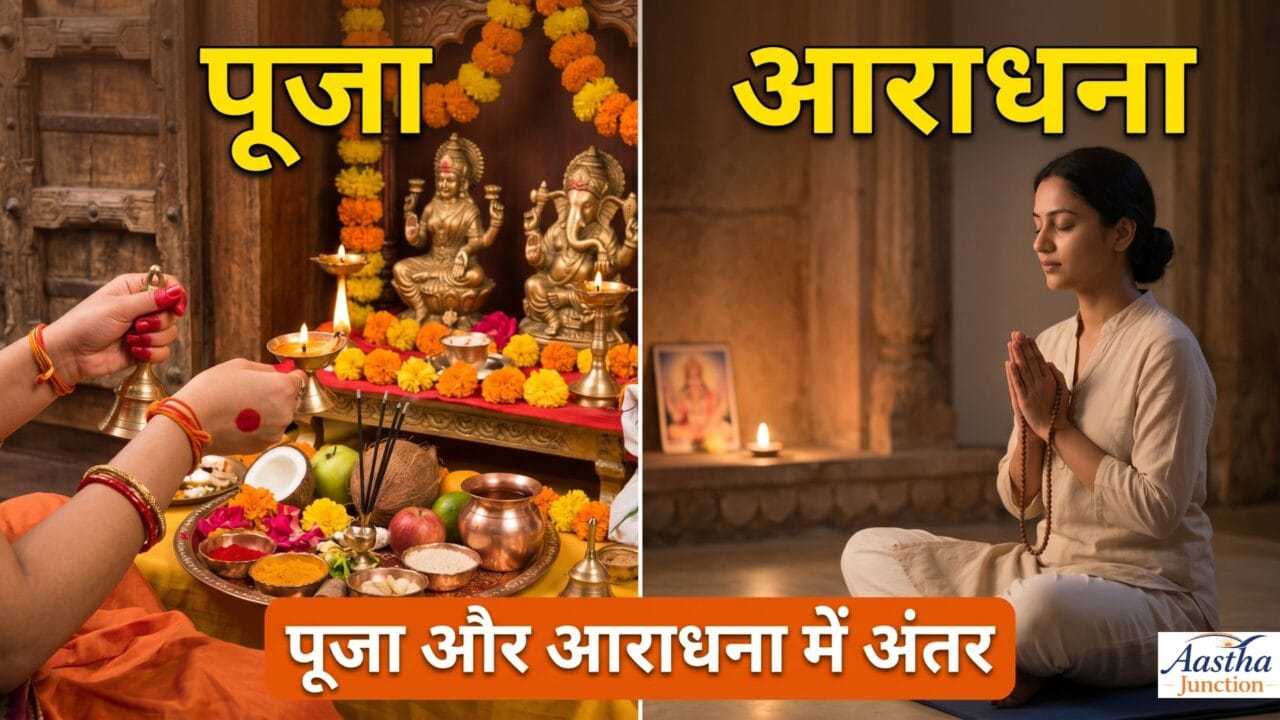 Puja and Aradhana Difference